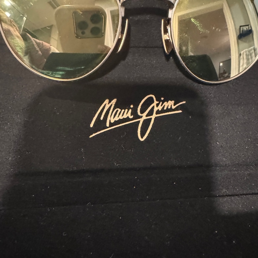 Maui Jim Sunglasses with Elegant Gold Details